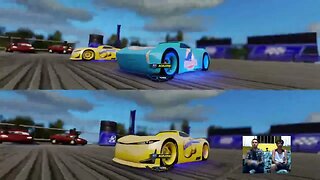 私の親友と私は彼の XBO で Cars 3 Driven to Win をプレイしています ||ヽ(*￣▽�