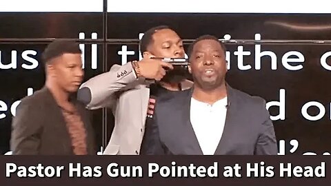 Pastor Has Gun Pointed at His Head During Sermon to Illustrate that Not Tithing is “Robbing God”
