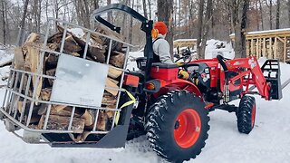 Loaded Up With Firewood - Will This Be Enough