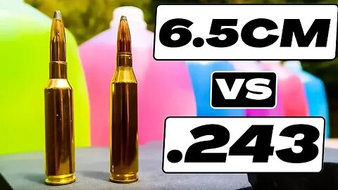 6.5 Creedmoor VS .243 - How many Milk Jugs???