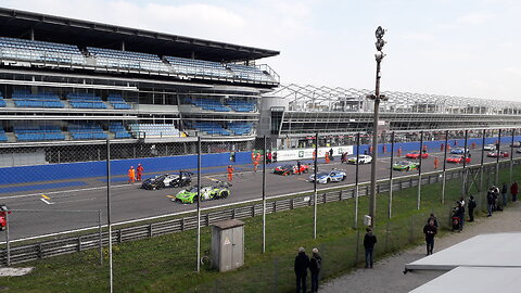 Gt3 flat out, Monza 2019