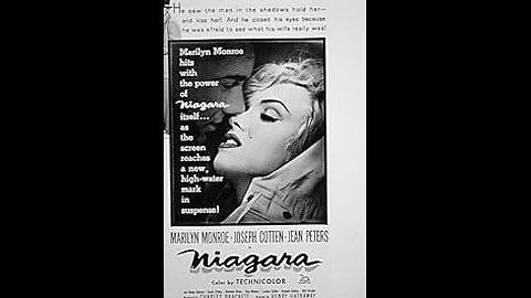Marilyn Monroe Niagara 1953 | 'Kiss Me' 4K Enhanced | Upscale Test
