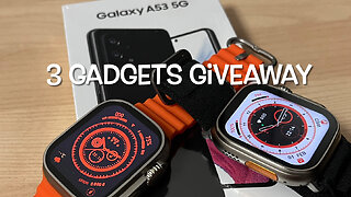 3 Gadgets Giveaway Announcement
