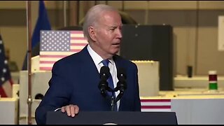 Biden Appears to Read Teleprompter Instruction Once Again: ‘Guy Named Riley, Last Name’