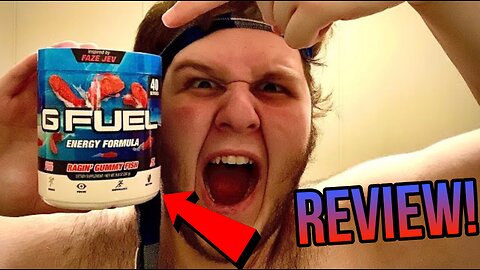 G Fuel “Ragin’ Gummy Fish” REVIEW!