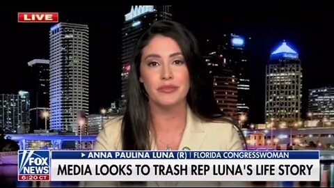 Rep Anna Paulina Luna Slams WaPo's Smears