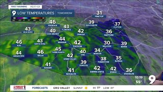 Calm, warm weekend, with winds on the way