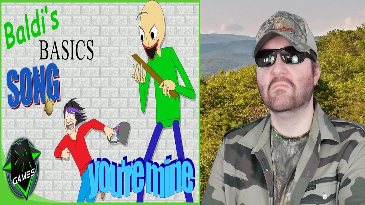 Baldi s basics song you re mine lyric video dagames reaction bbt 