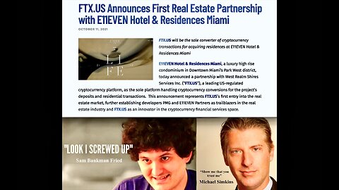 FTX Real Estate Partnership With E11even Residences Stresses Michael Simkins PMG E11even Partners