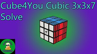 Cube4You Cubic 3x3x7 Solve