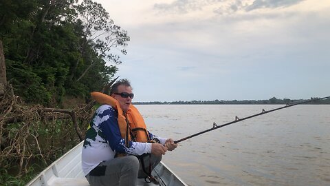 Pescaria no Amazonas