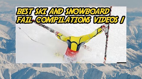 Funny Ski fails Compilation - TRY NOT TO LAUGH Challenge