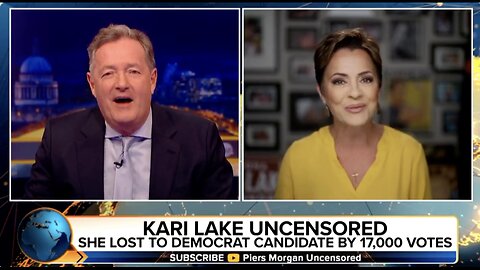 Kari Lake to Smug Piers Morgan: 'I Frankly Don't Give a Damn What You Think About It'