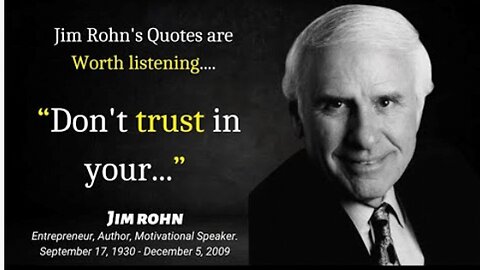 Motivation with Jim Rohn