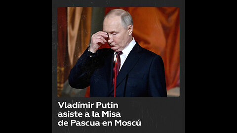 El presidente ruso, Vladímir Putin, asistió a la ceremonia junto con el alcalde de Moscú