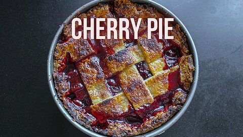 How to make a Cherry Pie | Homemade Recipe | Jordinner