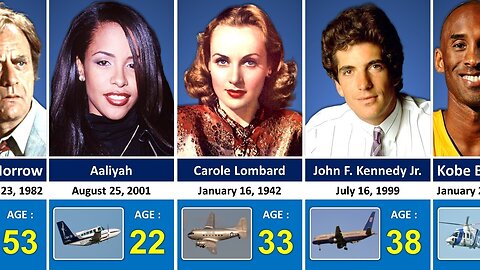 70 Famous People Who Tragically DIED In Plane Crashes