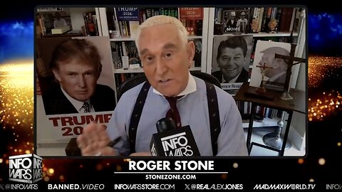 Roger Stone On Trump NY Lynching, 2024 Campaign, And Trump Campaign MGR Susie Wiles | w/ Alex Jones