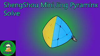 ShengShou Mini Jing Pyraminx Solve