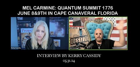 MEL CARMINE- QUANTUM SUMMIT 1776 AND XRP