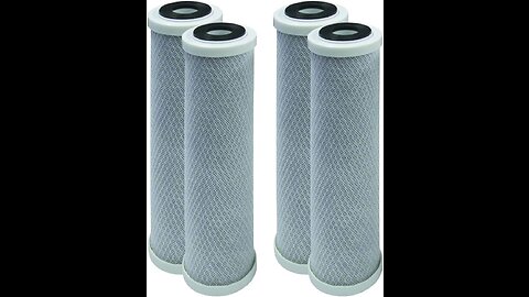 GE Appliances FXUSC Whole Home Universal System Basic Replacement Water Filter (2-pack), White