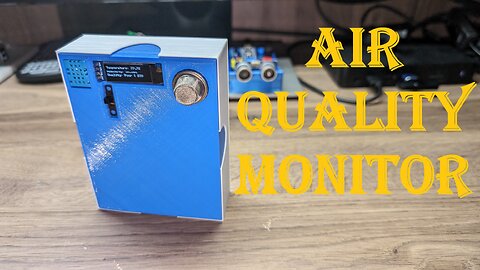 Build A Temperature, Humidity & Air Quality Monitor #3dprinting #arduino