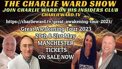 THE GREAT AWAKENING TOUR 2023 WITH CHARLIE WARD, SIMON PARKES & DAVID MAHONEY - TRUMP NEWS