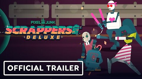 PixelJunk Scrappers Deluxe - Official PlayStation Announcement Trailer