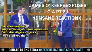 CIA EXPOSED!! | JAMES O' KEEFE | ((INSANE REACTION))