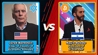 Joe Biden's (((Jared Bernstein))) vs El Salvador's "Nayib Bukele" on how Money Works