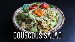 How to make a Couscous Salad | Mediterranean Recipe | JorDinner