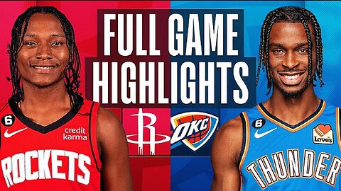 Houston Rockets vs. Oklahoma City Thunder Full Game Highlights | Feb 4 | 2022-2023 NBA Season