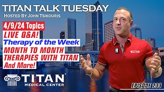 #TitanTalk with John Tsikouris! LIVE Q&A! - 4/9/24