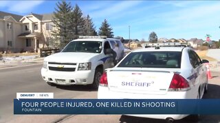 5 shot, 1 dead in El Paso County neighborhood; shooting may be linked to earlier carjacking