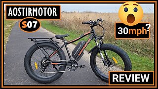 Aostirmotor S07 ebike **Review & Unboxing**