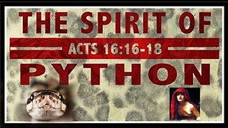 THE SPIRIT OF PYTHON #554