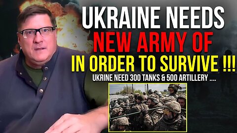 Scott Ritter: Ukraine Needs New Army Of 300 Tanks & 500 Artillery In Order To Survive, LEOPARD TANKS