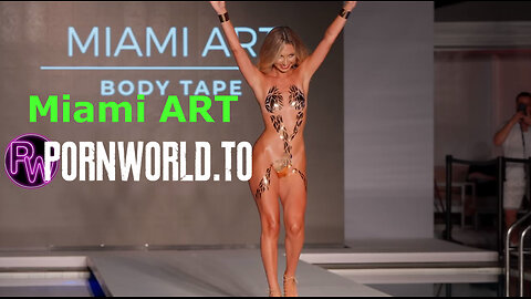 Miami Art Body Tape | Miami Swim Week 2024 - Full Show 4k