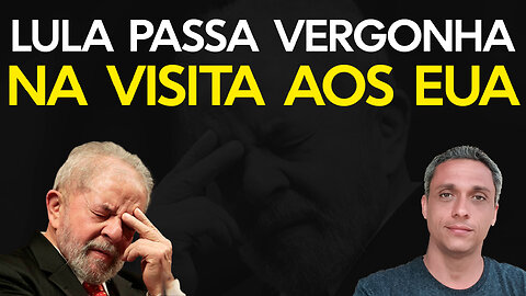 LULA passa vergonha durante visita nos EUA - Os brasileiros estavam lá para recebê-lo