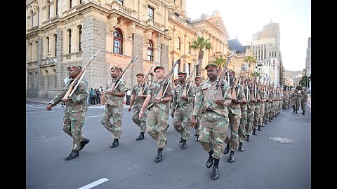 Watch: SANDF Rehearsal Underway In Cape Town Ahead Of SONA 2023