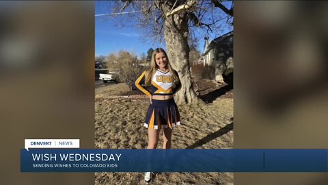 Kelcee, 19, is big into cheerleading | Wish Wednesday