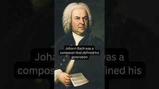 How Johann Bach Changed the Music World! #shorts