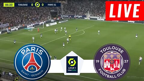 PSG vs Toulouse LIVE | Ligue 1 Uber Eats 2023 | Match Today LIVE !