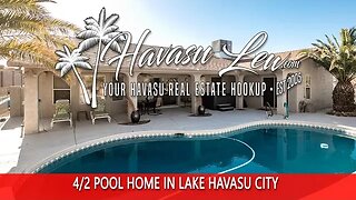 Lake Havasu 4 Bedroom Pool Home 3185 Newport Dr MLS 1024709