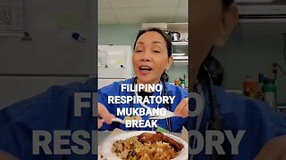 FILIPINO RESPIRATORY MUKBANG BREAK