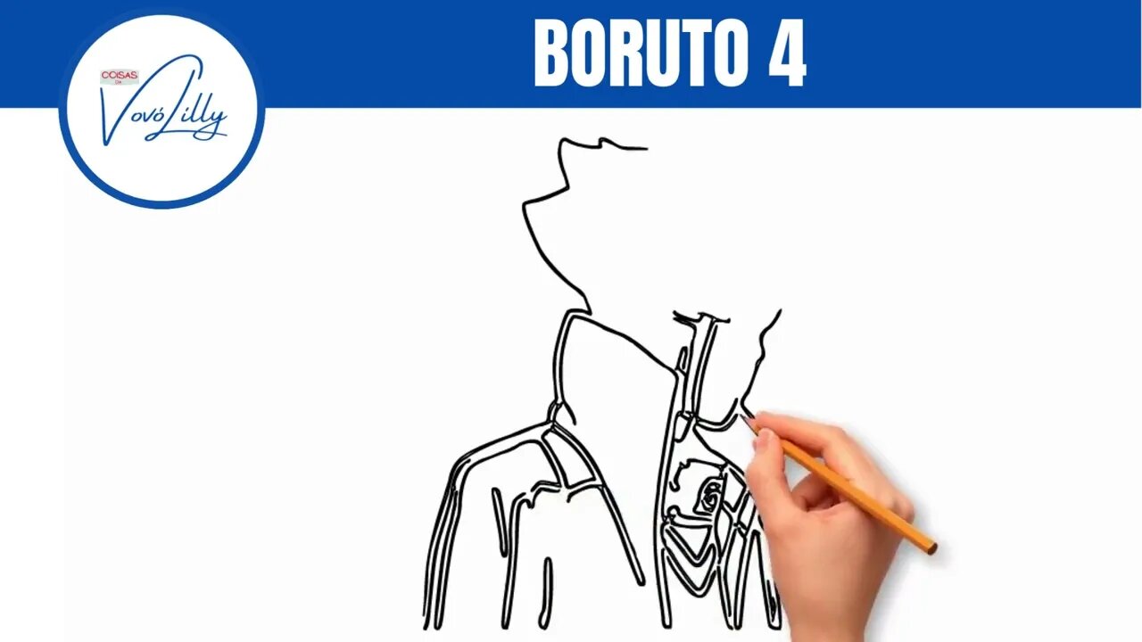 COMO DESENHAR | BORUTO 4 | PASSO A PASSO. MUITO FÁCIL