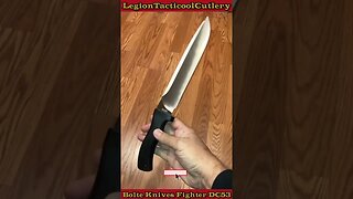 Bolte knives Fighter in DC 53 tool steel!