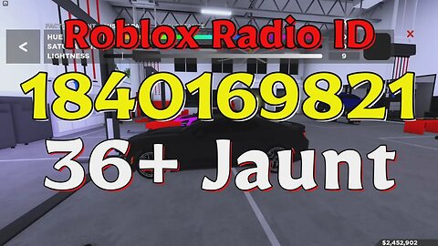 Jaunt Roblox Radio Codes/IDs