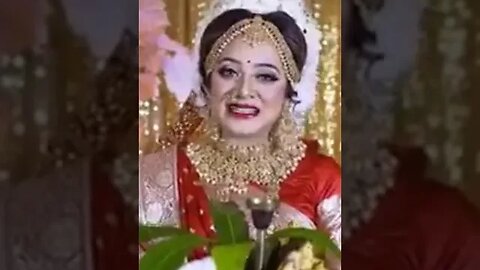 Dighi in bridal makeover #Mere Sapno Ki Rani #Hindi_Song #shorts