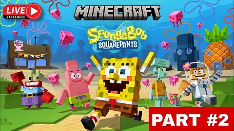 Nemenin Spongebob main di Minecraft | Spongebob Squarepants x Minecraft